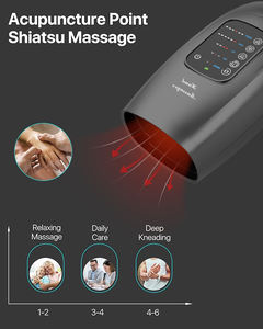 Máquina masajeadora de manos inalámbrica con calor, masajeador de manos eléctrico para artritis, compresión de aire, masajeador de manos y palma mejorado - Product Image 4