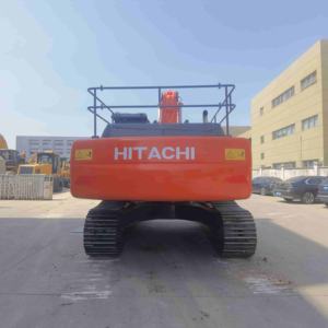Excavatrice sur pneus d'occasion Hitachi ZX350H à vendre, moteur Isuzu, composants hydrauliques, capacité de la benne de 1 m3, poids en ordre de marche de 10705 kg - Product Image 6