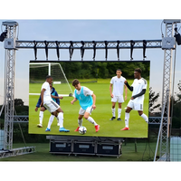 Écran LED extérieur P2.976 pour location, avec armoire en aluminium moulé sous pression à verrouillage rapide 500x500mm, pour événements scéniques et tournées.