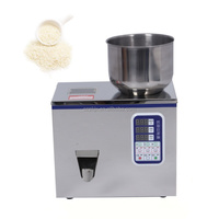 Petite échelle 50g automatique farine Machine de remplissage café poudre thé distributeur d'épices électrique PLC pompe pour boisson sacs en plastique