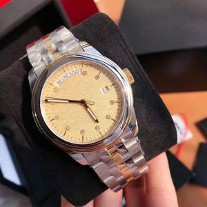 ขนาดเส้นผ่านศูนย์กลางมีให้เลือกหลายขนาด เหล็กกล้าไร้สนิม 904L คริสตัลแซฟไฟร์ นาฬิกาจักรกลแบบไหลเวียนด้านบน - Product Image 1