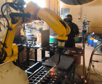 Bras robotisé de soudage MIG Xarp pour tuyaux ronds, robot de soudage MIG TIG à 6 axes