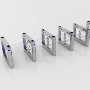 Tourniquets personnalisables de barrière d'aileron avec le <span class=keywords><strong>scanner</strong></span> de billet pour des parcs d'attractions - Product Image 5