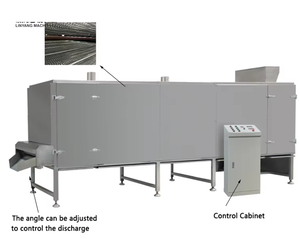 Machine d'extrusion automatique complète en acier inoxydable certifiée CE pour la fabrication de <span class=keywords><strong>cornflakes</strong></span> pour le petit-déjeuner - Product Image 4
