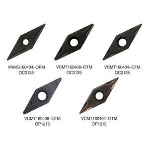 VCMT160404 OTM แทรกคาร์ไบด์กลึงภายนอกและภายใน Vcmt11 Vcmt16บวกแทรก CNC ที่มีชิปเบรกเกอร์กึ่งเสร็จ<span class=keywords><strong>3MU</strong></span> - Product Image 3