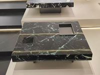 Table basse de salon moderne européenne réglable en hauteur, durable, avec plateau en métal, meubles pour la maison
