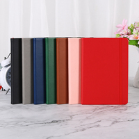 Journal scolaire Carnet personnalisable simplifié A5 en cuir Bloc-notes école couverture rigide personnalisé Petit Journal en cuir en cuir