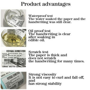 Matériel de film laser, emballage de produits, matériau auto-adhésif, étiquette laser, autocollant, étiquette en <span class=keywords><strong>bobine</strong></span> - Product Image 6