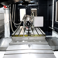 Centre d'usinage vertical CNC de qualité industrielle WOJIE VMC1270 pour la fabrication de matrices et de moules de précision