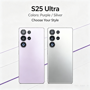 สมาร์ทโฟนรุ่นใหม่ S25 Ultra 5G LTE ปี 2025 หน่วยความจำ 12GB+512GB รองรับซิมคู่ กล้องหลัง 108MP รองรับภาษาอังกฤษ ชาร์จเร็ว หน้าจอ 120Hz สมาร์ทโฟน 5G - Product Image 4