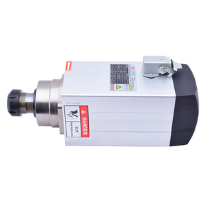 Motor de Husillo Cuadrado de 4.5 Kw ER32 380V AC Refrigerado por Aire para Perforación de Madera, 18000 RPM, 2.39NM de Torque - Product Image 1