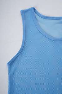 100% Polyester Custom Sport <b>Bib</b> Vest Breathable <b>Football</b> Training Gear Mercerized Shirt Top Set for Sports Training OEM Service - Product Image 5