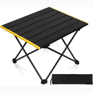 Atacado leve caminhadas piquenique alumínio dobrável camping mesa portátil ao ar livre alumínio dobrável camping tabela - Product Image 2
