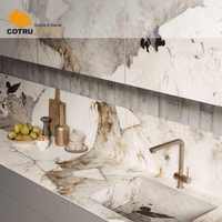 Comptoirs en marbre décoratifs de luxe Pandora, dalles en marbre pour la décoration intérieure, cuisine et salle de bain