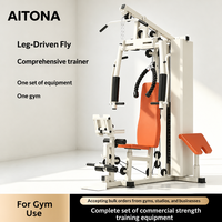 Machine Smith multifonctionnelle à poste unique en acier au carbone pour la musculation à domicile, incluant press à pectoraux et press à jambes, pour le fitness à domicile