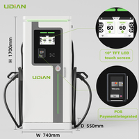 Station de recharge de véhicules électriques économique DC 120 kW Chargeur de véhicules électriques 30 kW 60 kW 80 kW 90 kW 150 kW 160 kW 180 kW 200 kW 240 kW GBT CCS