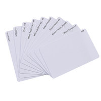 Tarjeta Inteligente NFC de PVC con Número de Serie Impreso Personalizado a Precio de Fábrica, Chip de Tarjeta RFID de 13.56MHz Resistente al Agua
