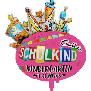 ชุดตกแต่งห้องเรียนต้อนรับด้วยดินสอรถโรงเรียนและลูกโป่งฟอยล์รูปไม้บรรทัดสำหรับครูนักเรียนพบและทักทายเหตุการณ์ - Product Image 2