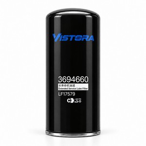 กรองน้ำมันเครื่องรถบรรทุกหนัก VISTORA รุ่นขายดี 3694660  1055914M3  3621380M1  9Y4464 3310445  3313282 แบบกระดาษมาตรฐานเหล็ก - Product Image 1