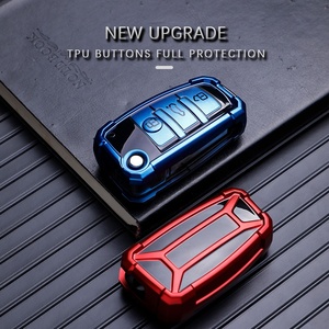 Accessoires automobiles Amazon Hot, design mecha, étui de protection pour <span class=keywords><strong>clé</strong></span> de voiture en TPU pour <span class=keywords><strong>Audi</strong></span> <span class=keywords><strong>A1</strong></span> A3 Q3 S3c S3, étui de protection pour <span class=keywords><strong>clé</strong></span> de voiture - Product Image 2