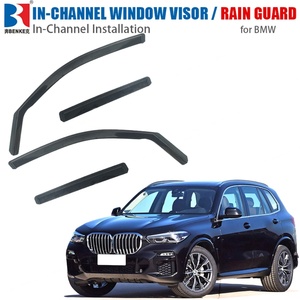 Déflecteurs de fenêtre intégrés pour BMW X5 - Pare-pluie et visières anti-vent compatibles avec toutes les voitures et SUV BMW - Product Image 1