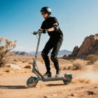 Nuevo MODELO DE patinete eléctrico rápido y potente plegable 48V Escooter 10 pulgadas neumático de aire todoterreno E-Scooter 13AH patinete eléctrico todoterreno