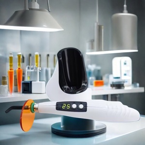 ODM <b>Wireless</b> LED Light Cure Unit Dental Curing <b>Lamp</b> Photopolymerizer 5-Second Full Ramping Pulse Electric Instrument Metal - Product Image 2