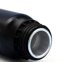 Bouteille en aluminium noir dépoli/mat de 100 ml avec bouchon inviolable et bouchon intérieur pour huiles essentielles – Approvisionnement direct usine, excellent prix, délai de livraison rapide