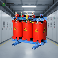 Transformateur de distribution de puissance toroïdal à bobine sèche ZISHENG 1000 KVA 10kV/11kV non inflammable triphasé série SCB en résine coulée