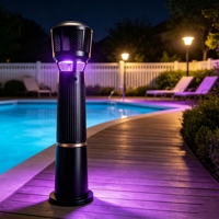 Piège à moustiques sans produits chimiques au CO2 – Machine de lutte anti-moustiques extérieure pour Jardin, Villa, Complexe hôtelier, Hôtel, Ferme, Parc