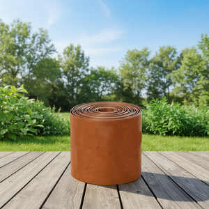 5.5 Inch Heavy Duty Rust Resistant Straight Sturdy Long Strips Corten Steel Metal Garden Landscape Edging for Flower Beds - Product Image 3