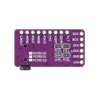 Módulo Decodificador DAC I2S PCM5102A, Reproductor I2S GY-PCM5102 para Raspberry Pi, Formato PHAT, Placa de Audio Digital PCM5102
