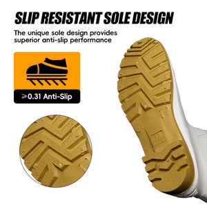מגפי גומי PVC עמידים למים, נגד החלקה, עד הברך, לכל עונות השנה, לעבודה בחקלאות, דיג ועבודה, לגברים ונשים - Product Image 3