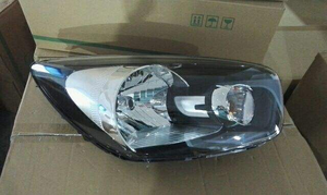 Vendita Diretta Fabbrica YH, Nuovi Fari per <span class=keywords><strong>Picanto</strong></span> 2012-2015, Alta Qualità PP+ABS, Neri, OEM 92101-1Y000 12V 55W - Product Image 4