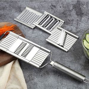 Kitchen Gadgets Multifunctional <b>Vegetable</b> <b>Cutter</b> Online Practical 4 in 1 Hand Stainless Steel <b>Vegetable</b> Chopper - Product Image 2