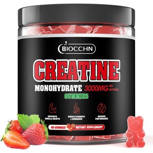 Gomitas de Creatina Monohidrato Veganas OEM, Suplemento Energético para el Desarrollo Muscular, Nutrición Deportiva Pre-Entrenamiento, Crecimiento Muscular - Product Image 1
