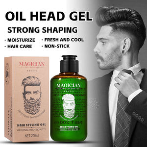 <span class=keywords><strong>Gel</strong></span> Fijador para Barba de 200 ml, Fortalece, Hidrata, Cuidado del Cabello, Fresco y Ligero, No Pegajoso - Product Image 1