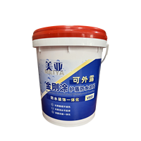 Fabricant en gros V955 Émulsion acrylique à diamant apparent + Revêtement imperméable au carbonate de calcium Peinture murale film sans joint