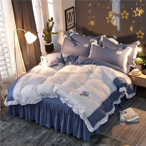 Ensembles de literie en dentelle turquie coton king size ensembles de literie en bambou - Product Image 1