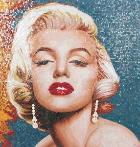 Modello moderno di <span class=keywords><strong>pittura</strong></span> decorativa di mattonelle murali di mosaico della parete interna di Hasin con la soluzione di progettazione grafica caratteristica del Parquet - Product Image 5