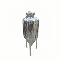 Ventes directes d'usine Fermenteur de bière conique monocouche de taille personnalisée 100L