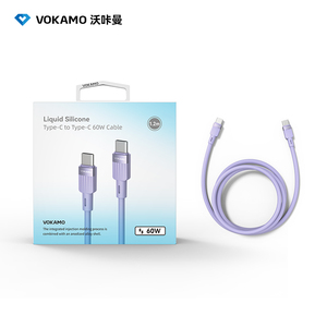 <span class=keywords><strong>C</strong></span>âble de charge <span class=keywords><strong>USB</strong></span> <span class=keywords><strong>C</strong></span> vers <span class=keywords><strong>USB</strong></span> <span class=keywords><strong>C</strong></span> en silicone 1m, 60W, alimentation de type <span class=keywords><strong>C</strong></span>, cordon de charge rapide, <span class=keywords><strong>c</strong></span>âble souple de transfert de données 3A 480Mbps, 1.2m - Product Image 6