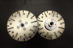 5 "x 7/8"-20mm-5/8' diamante galvanizadas hoja de sierra para mármol ágata ónix vidrio <span class=keywords><strong>y</strong></span> otros piedras Naturales - Product Image 4