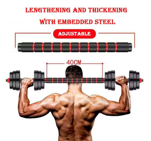 Mancuernas ajustables de PVC y cemento para entrenamiento de gimnasia, equipo portátil de levantamiento de <span class=keywords><strong>pesas</strong></span> para hombres y <span class=keywords><strong>mujeres</strong></span> - Product Image 4