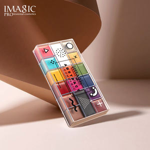 IMAGIC Vegan 16 Visage Corps Peinture En Gros Visage Flash Tatouage Art Halloween Fête Maquillage Beauté Peinture Palette Kit - Product Image 3