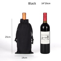 Sac fourre-tout en toile personnalisé avec logo imprimé pour bouteille de vin, sac de transport à cordon pour cadeaux et sacs à main – Vente en gros