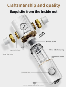 เครื่องกรองตะกอนแบบหมุนทั้งบ้าน สแตนเลส 316L อายุการใช้งาน 5 ปี ไหลแรง 6000 ลิตร/ชั่วโมง ใช้ซ้ำได้ ป้องกันการอุดตัน สำหรับใช้ในครัวเรือน - Product Image 2
