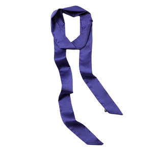 Cinta de Seda de Lujo con Estampado Floral y de Caballos Negros para Asa de Bolso, Personalizada con Impresión Digital, Tipo <span class=keywords><strong>Twilly</strong></span> - Product Image 5