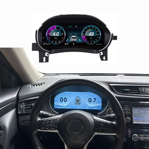 Mise à niveau du tableau de bord numérique LCD avec système Linux 12,3 pouces pour Nissan X-Trail 2014-2022 et Qashqai 2016-2022 - Product Image 1