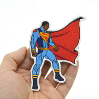 Fabricant personnalise les vêtements avec patch brodé de logo imprimé
